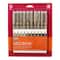 Pigma® Micron™ Black & Gray 10 Piece Fine & Bold Line Pen Set